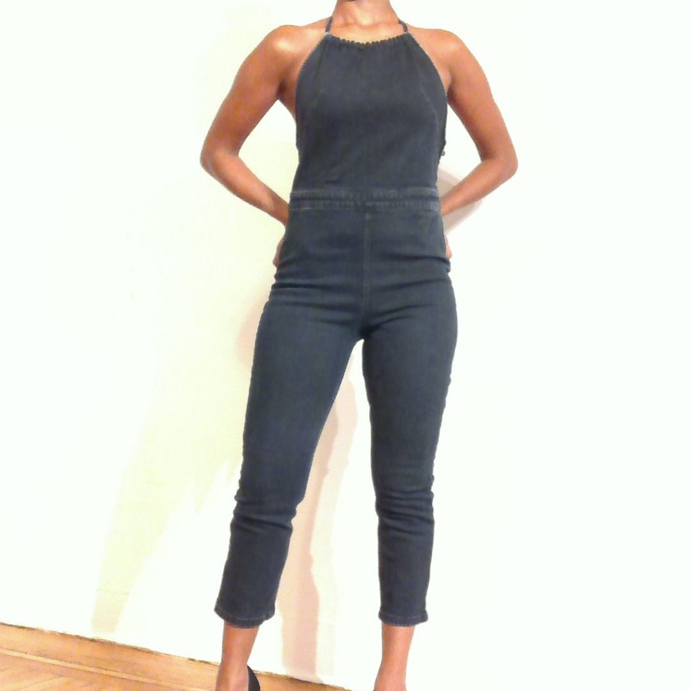 Free People Hearts on Fire Overalls